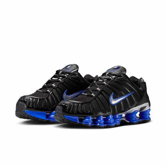 Nike Shox TL Black Racer Blue Metallic Silver